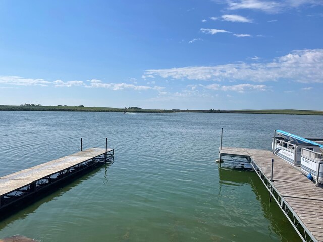 13739 429th Ave, Webster, SD 57274 - dock area featuring a water view