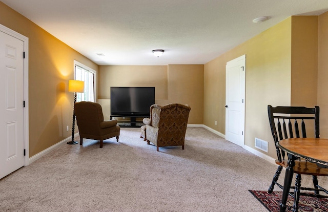 721 Quail Pkwy, Watertown, MN 55388 - living area with carpet floors and baseboards