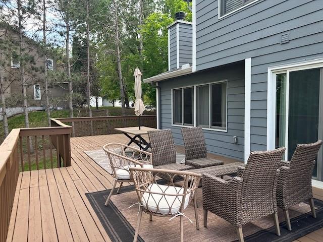 4180 Reading Rd, Eagan, MN 55123 - view of deck