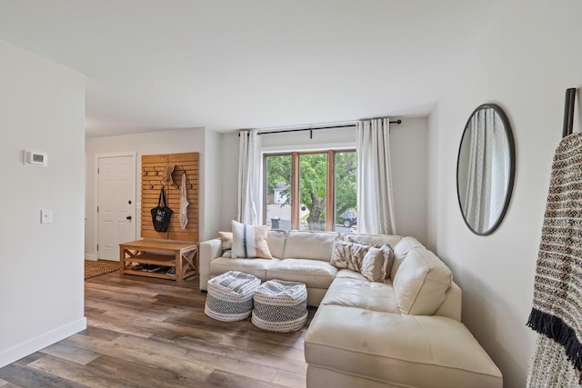 4180 Reading Rd, Eagan, MN 55123 - living area with wood finished floors and baseboards