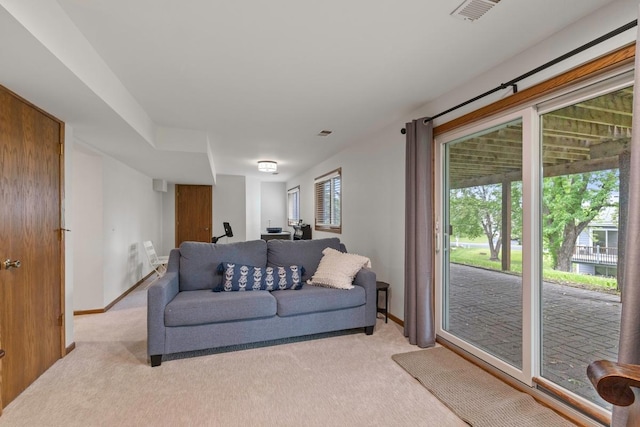 4180 Reading Rd, Eagan, MN 55123 - living area with light colored carpet and baseboards