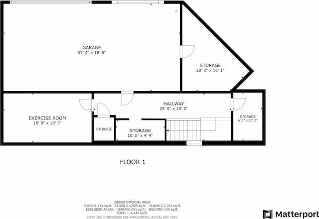 1301 Mount Curve Ave, Minneapolis, MN 55403 - property floor plan