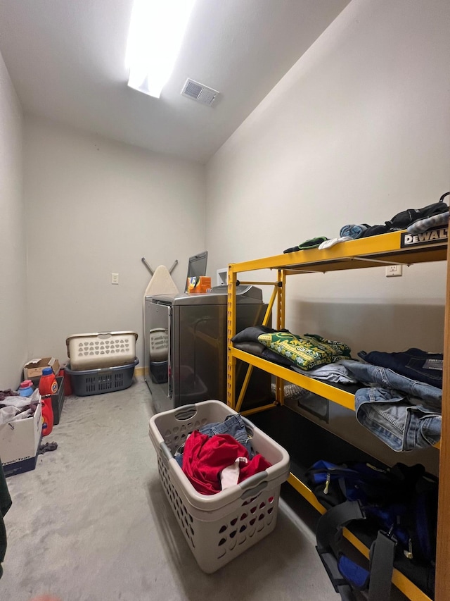 34373 State Highway 7, Foster Twp, MN 56225 - storage featuring washer / dryer