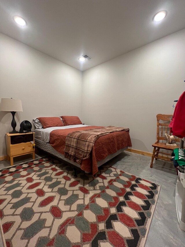 34373 State Highway 7, Foster Twp, MN 56225 - bedroom with carpet flooring, recessed lighting, and baseboards