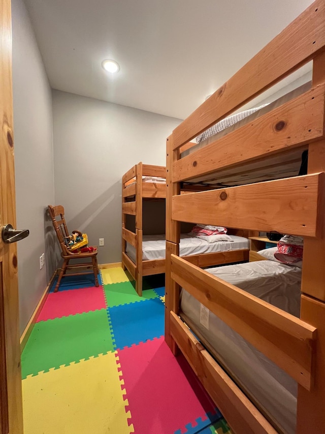 34373 State Highway 7, Foster Twp, MN 56225 - bedroom with recessed lighting and baseboards