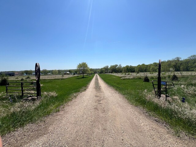 34373 State Highway 7, Foster Twp, MN 56225 - view of dirt / gravel road with a view of rural / pastoral area
