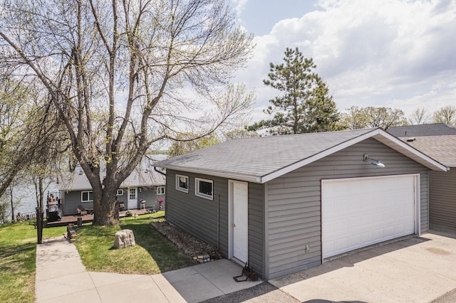 46568 Poss Beach Rd, Dunn Twp, MN 56572 - view of garage