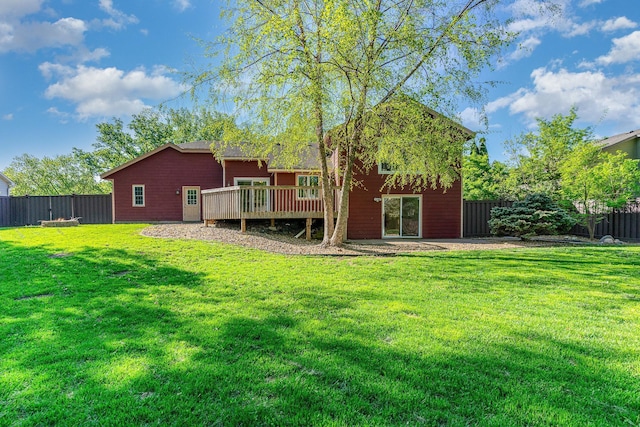 12761 Ethelton Way, Apple Valley, MN 55124 - back of house with a deck