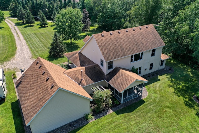 18046 Zodiac St NE, Columbus, MN 55025 - view from above of property
