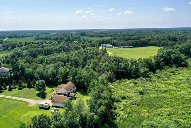 18046 Zodiac St NE, Columbus, MN 55025 - view of subject property with a heavily wooded area