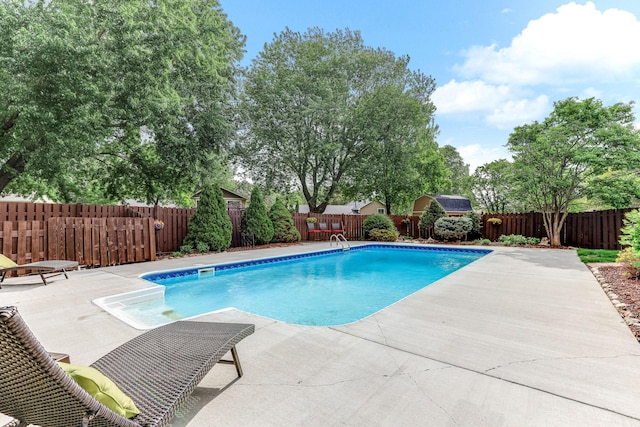 14308 Park Ave, Burnsville, MN 55337 - view of pool featuring a fenced backyard and a patio