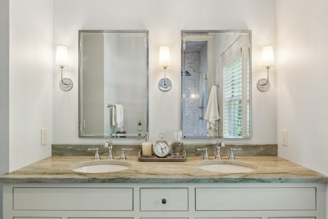 6024 Ojibwa Rd, Brainerd, MN 56401 - full bathroom with double vanity