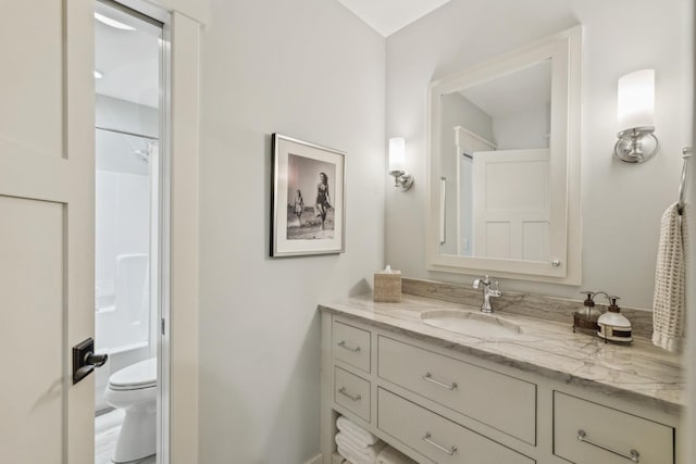 6024 Ojibwa Rd, Brainerd, MN 56401 - full bath featuring vanity and toilet