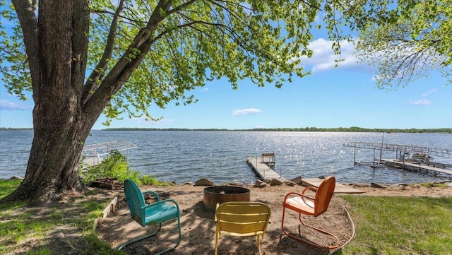 13749 169th Ave, Villard, MN 56385 - dock featuring a water view