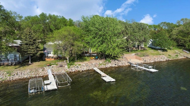 13749 169th Ave, Villard, MN 56385 - dock area featuring a water view