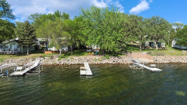 13749 169th Ave, Villard, MN 56385 - dock area featuring a water view