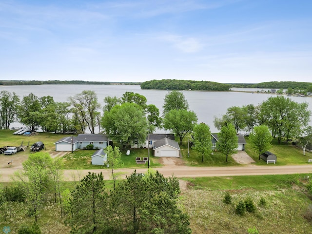 45642 Devils Lake Rd, Edna Twp, MN 56573 - aerial view of a large body of water
