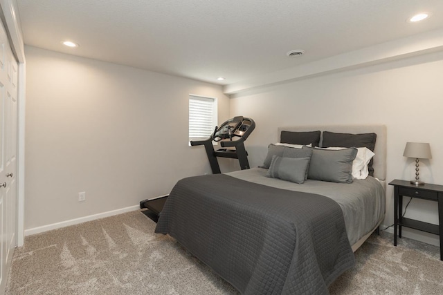 4132 Oakbrooke Curv, Eagan, MN 55122 - carpeted bedroom featuring baseboards and recessed lighting