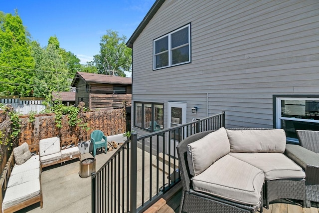 1460 36th St, Minneapolis, MN 55408 - view of patio with outdoor lounge area
