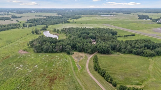 40335 Government Rd, Barry Twp, MN 55037 - aerial view of property's location with rural landscape