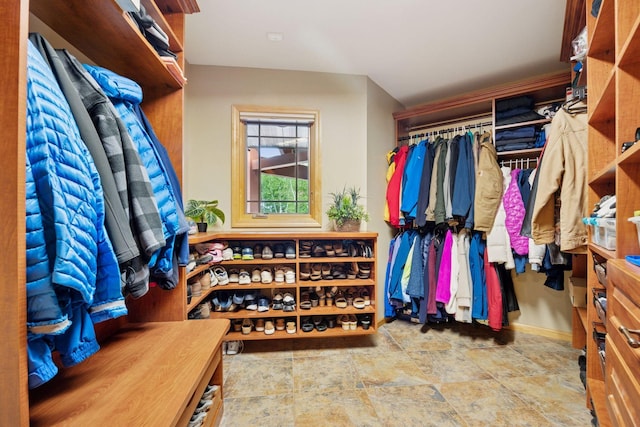 40335 Government Rd, Barry Twp, MN 55037 - spacious closet with stone finish floors