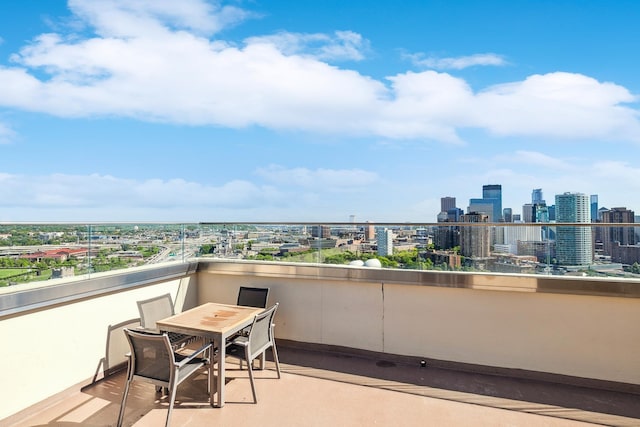 400 Groveland Ave Unit 1512, Minneapolis, MN 55403 - balcony featuring a view of city