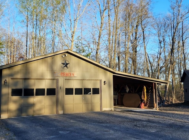30091 Sunny Beach Rd, Harris Twp, MN 55744 - view of garage