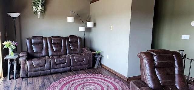 30091 Sunny Beach Rd, Harris Twp, MN 55744 - home theater room with wood finished floors