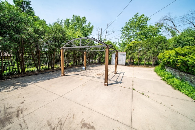 1723 Teton Ln NE, Rochester, MN 55906 - view of patio featuring a pergola