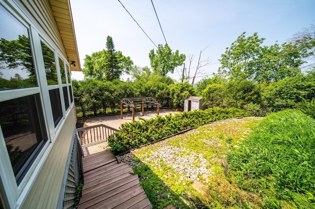 1723 Teton Ln NE, Rochester, MN 55906 - view of deck