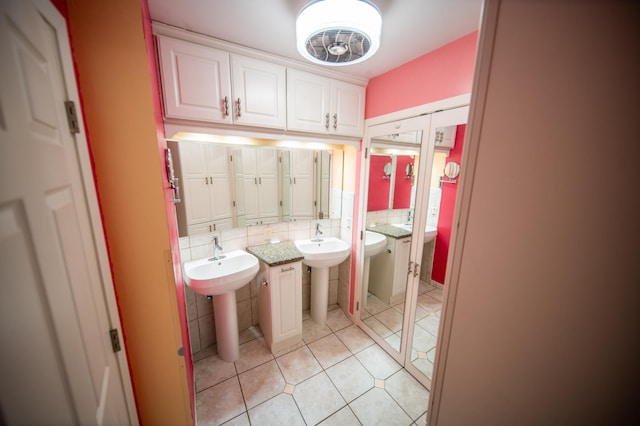 1723 Teton Ln NE, Rochester, MN 55906 - bathroom featuring tile patterned flooring and a sink
