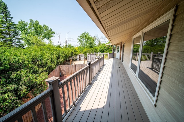 1723 Teton Ln NE, Rochester, MN 55906 - view of wooden terrace