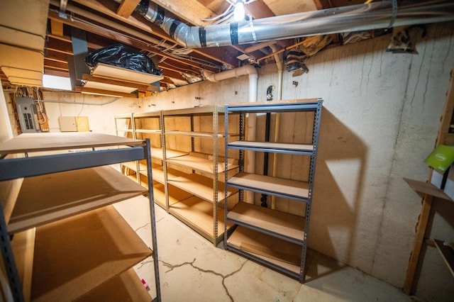 1723 Teton Ln NE, Rochester, MN 55906 - unfinished basement featuring electric panel