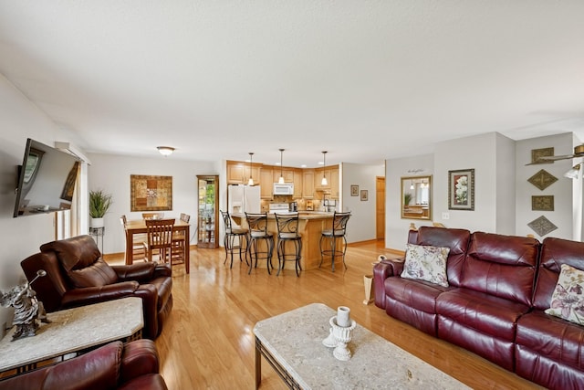 1301 Crestridge Ln, Eagan, MN 55123 - living room featuring light wood-type flooring