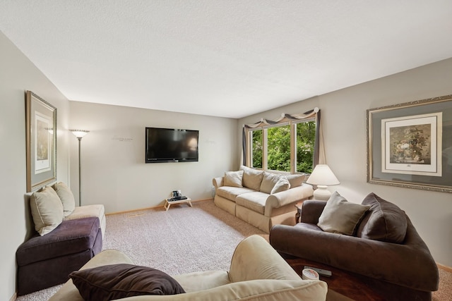 1301 Crestridge Ln, Eagan, MN 55123 - living room featuring carpet and baseboards