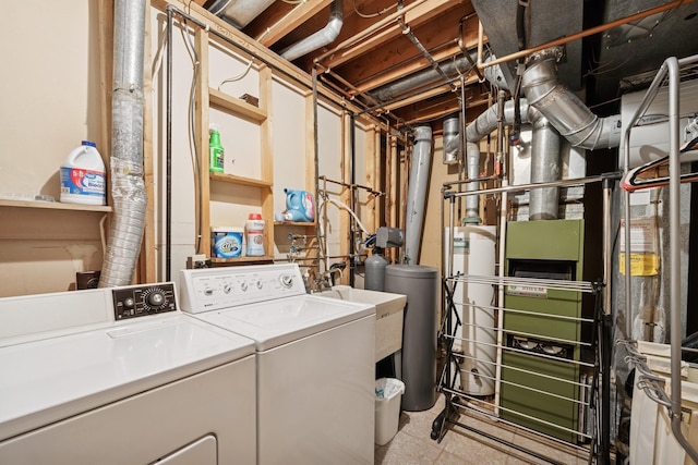 1301 Crestridge Ln, Eagan, MN 55123 - laundry room featuring washing machine and dryer