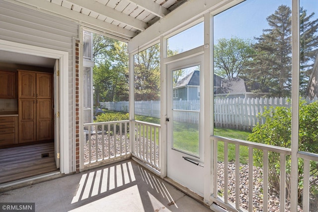 7475 110th St W, Bloomington, MN 55438 - unfurnished sunroom featuring healthy amount of natural light