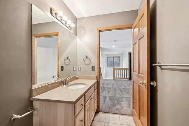 342 Soo Line Rd, Troy Twp, WI 54016 - bathroom featuring vanity and tile patterned flooring