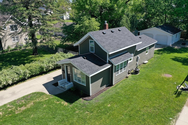 711 3rd St SE, Willmar, MN 56201 - aerial view of property and surrounding area