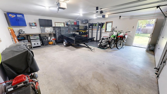 711 3rd St SE, Willmar, MN 56201 - garage with a garage door opener