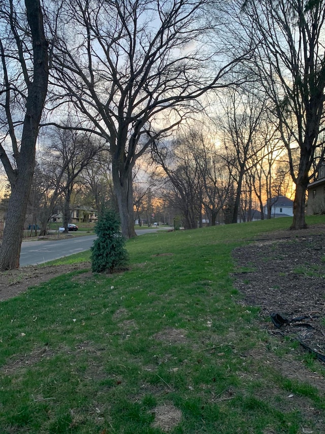 18120 Hummingbird Rd, Deephaven, MN 55391 - yard at dusk featuring a yard