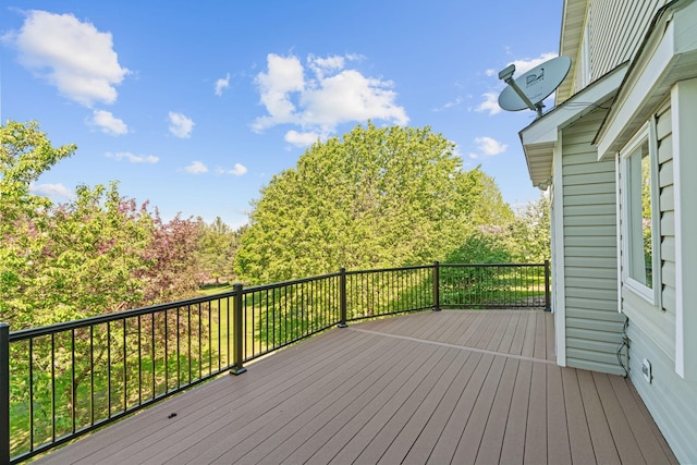 5230 Rebecca Park Trl, Greenfield, MN 55357 - view of wooden terrace