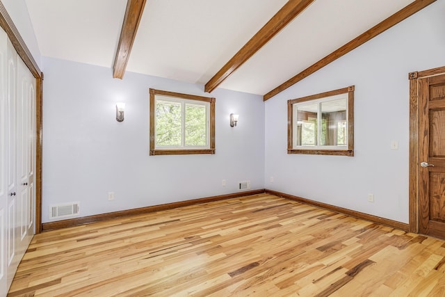 2000 191st Ave NW, Oak Grove, MN 55011 - unfurnished bedroom featuring light wood-type flooring, baseboards, and a closet