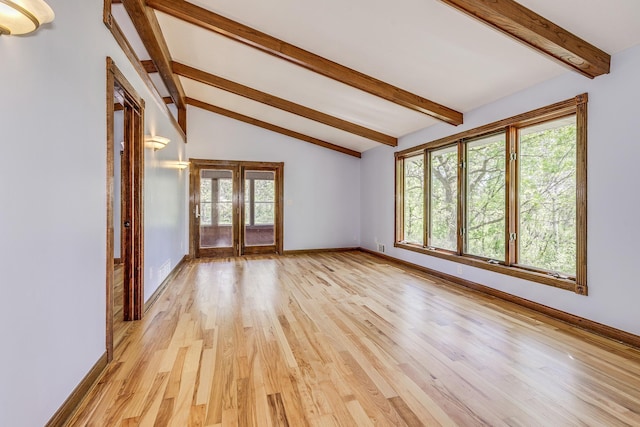 2000 191st Ave NW, Oak Grove, MN 55011 - unfurnished living room with light wood-style flooring and baseboards