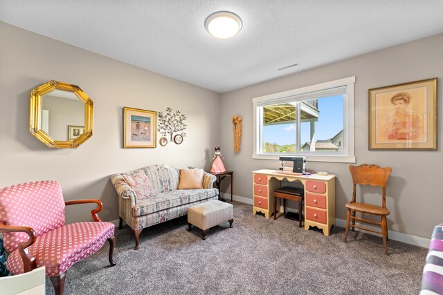 409 10th St NW, Dodge Center, MN 55927 - carpeted living room featuring baseboards