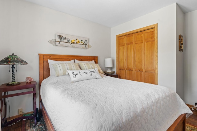 33401 Lakes Trl, Chisago Lake Twp, MN 55045 - bedroom featuring a closet and wood finished floors