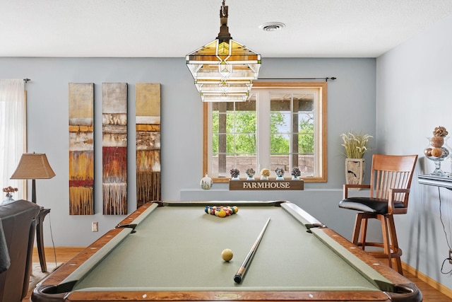 33401 Lakes Trl, Chisago Lake Twp, MN 55045 - game room featuring billiards table