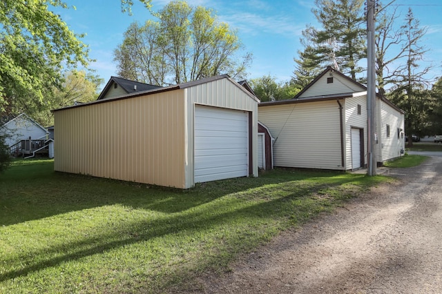 607 Wilson St, Downing, WI 54734 - view of detached garage