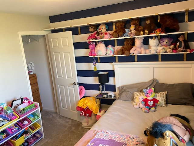 1218 8th Ave NW, Perham, MN 56573 - bedroom featuring carpet floors