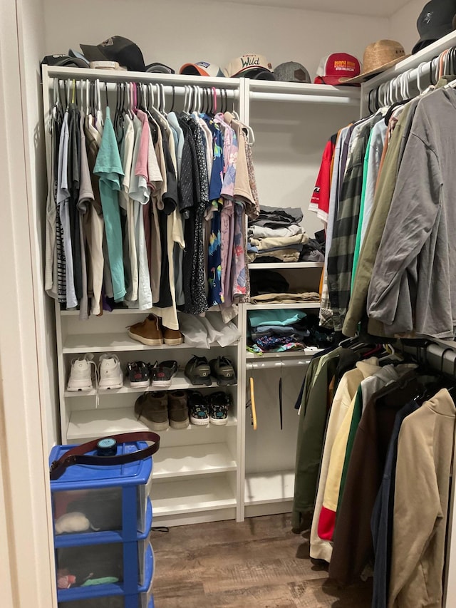1218 8th Ave NW, Perham, MN 56573 - spacious closet with wood finished floors